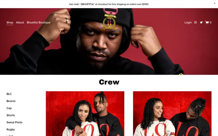/shop/crew — Bhuetful