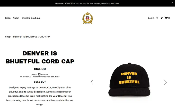 /shop/p/denver-is-bhuetful-cord-cap-pre-sale — Bhuetful