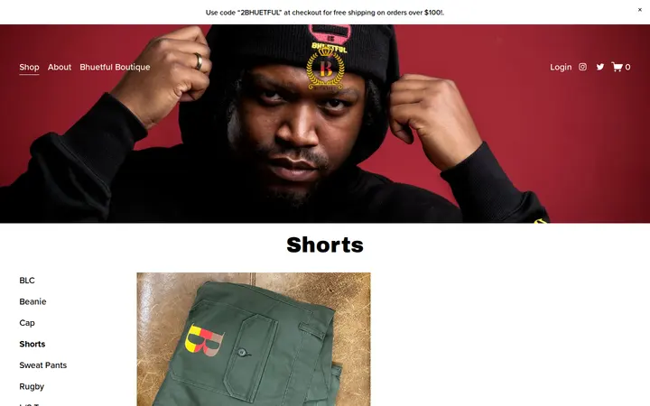 /shop/shorts — Bhuetful