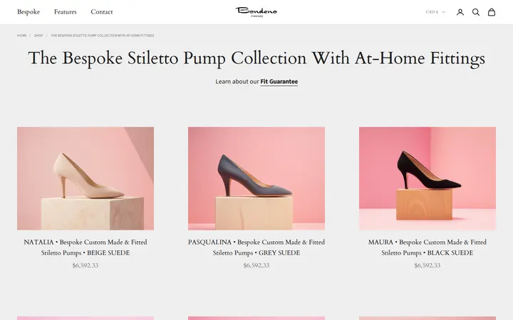 /collections/the-pump-collection-with-at-home-fittings — Bondeno Bespoke Custom Made Dress Shoes and Boots Service Center of Denver