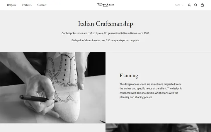 /pages/craftsmanship — Bondeno Bespoke Custom Made Dress Shoes and Boots Service Center of Denver