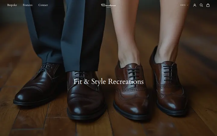 /pages/fit-recreation — Bondeno Bespoke Custom Made Dress Shoes and Boots Service Center of Denver