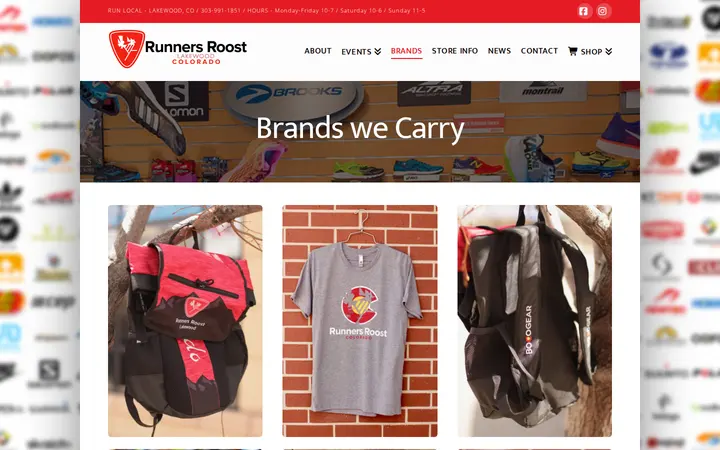 /brands — Runners Roost Lakewood