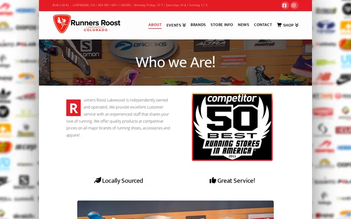 /about — Runners Roost Lakewood
