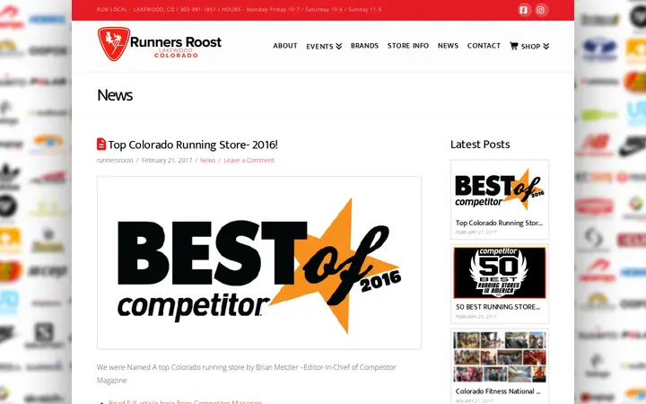 /top-colorado-running-store-2016 — Runners Roost Lakewood
