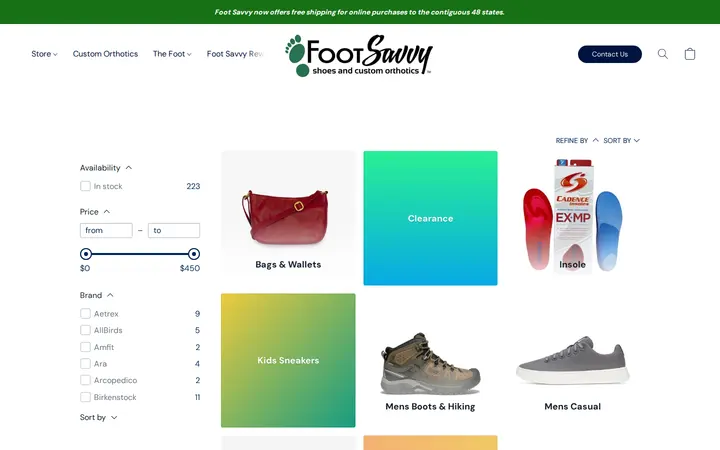 /products — Foot Savvy