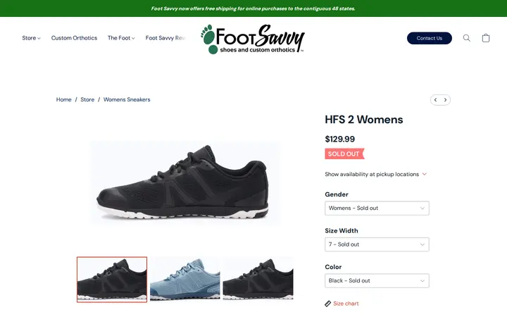 /products/hfs-2-womens — Foot Savvy
