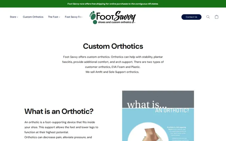 /custom-orthotics — Foot Savvy