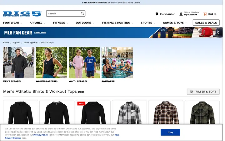 /store/browse/apparel/mens-apparel/shirts-and-tops/_/N-acc — Big 5 Sporting Goods