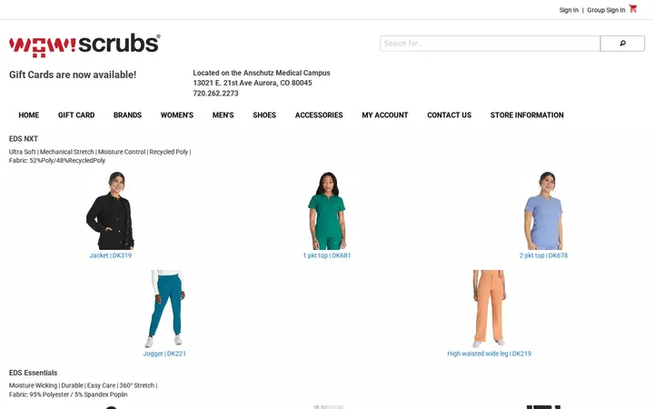 /W-Dickies — WOW! Scrubs