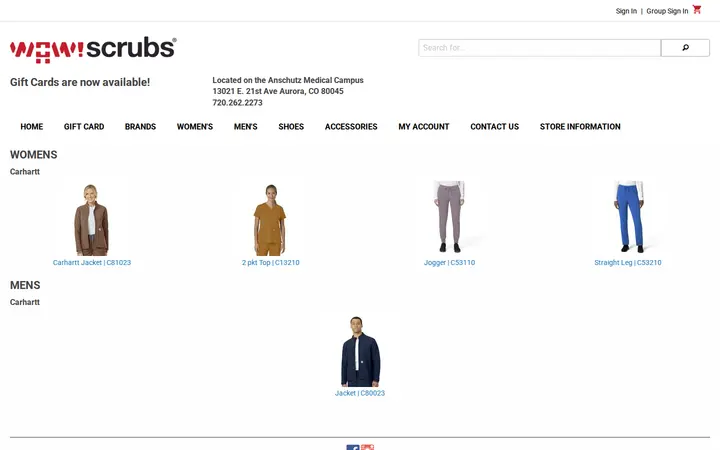 /Brands-Carhartt — WOW! Scrubs