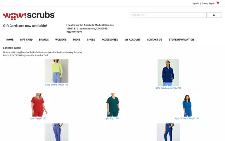 /Brands-Landau — WOW! Scrubs