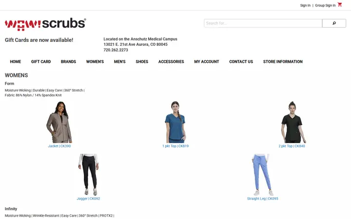 /Brands-Cherokee — WOW! Scrubs