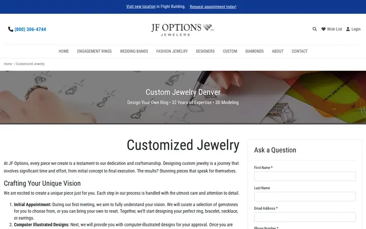 /services/custom-jewelry-designs — JF Options Jewelers