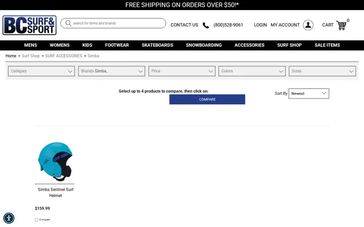 /surf-shop-surf-accessories/browse/brand/simba — BC Surf & Sport @ Lonetree