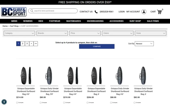 /SURF-SHOP-SURF-ACCESSORIES — BC Surf & Sport @ Lonetree