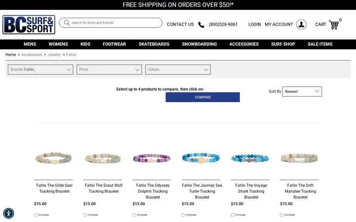 /accessories-jewelry/browse/brand/fahlo — BC Surf & Sport @ Lonetree