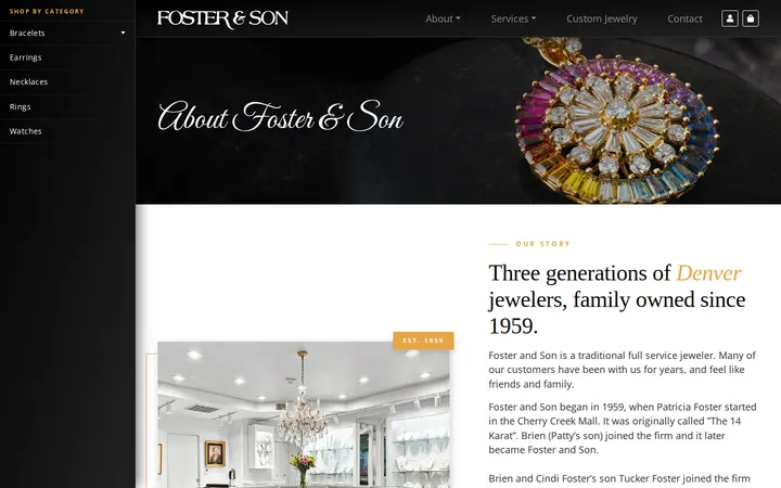 /About-Foster-and-Son-Cherry-Creek-Jewelry — Foster & Son Fine Jewelry