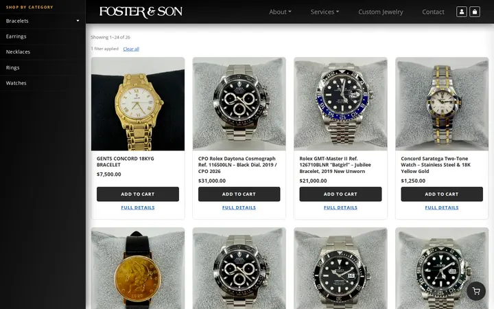 /Watches — Foster & Son Fine Jewelry