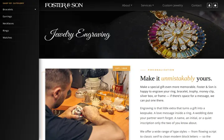 /Jewelry-Engraving — Foster & Son Fine Jewelry