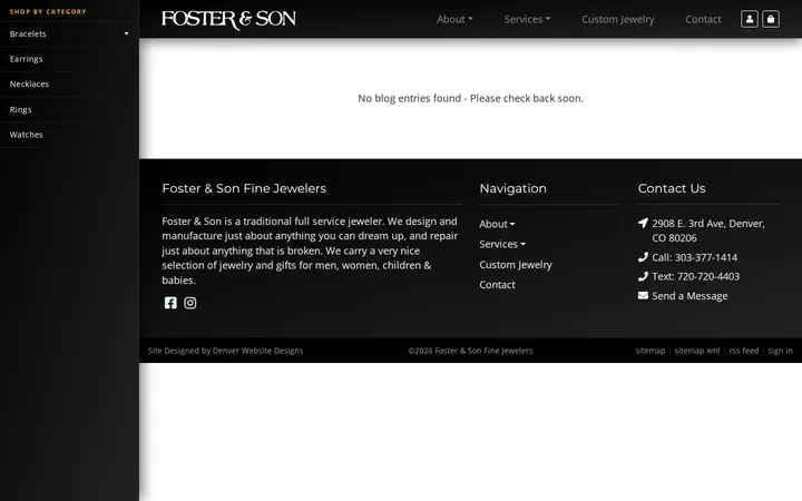/Cherry-Creek-Jewelry-Blog — Foster & Son Fine Jewelry
