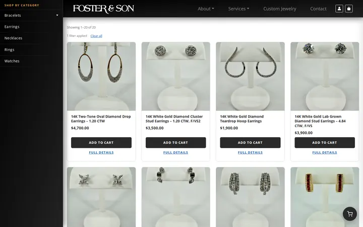 /Earrings — Foster & Son Fine Jewelry