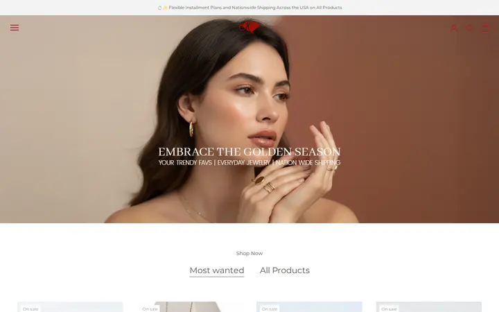 Website of Joyeria El Ruby