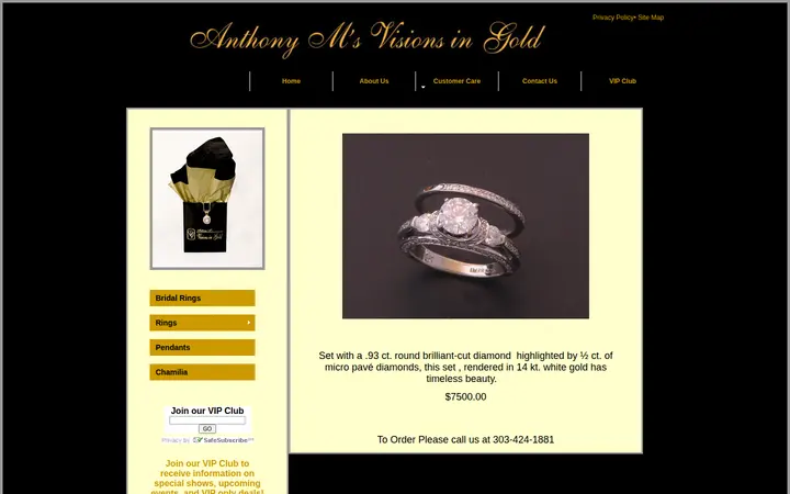 /Shopping/inventory%20pages/bridal%20rings/cc-83.html — Anthony M's Visions In Gold