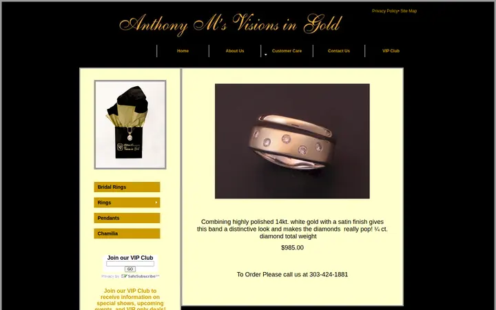 /Shopping/inventory%20pages/bridal%20rings/gc-17.html — Anthony M's Visions In Gold