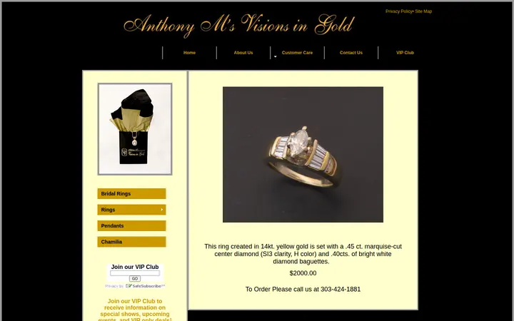 /Shopping/inventory%20pages/bridal%20rings/r-73.html — Anthony M's Visions In Gold