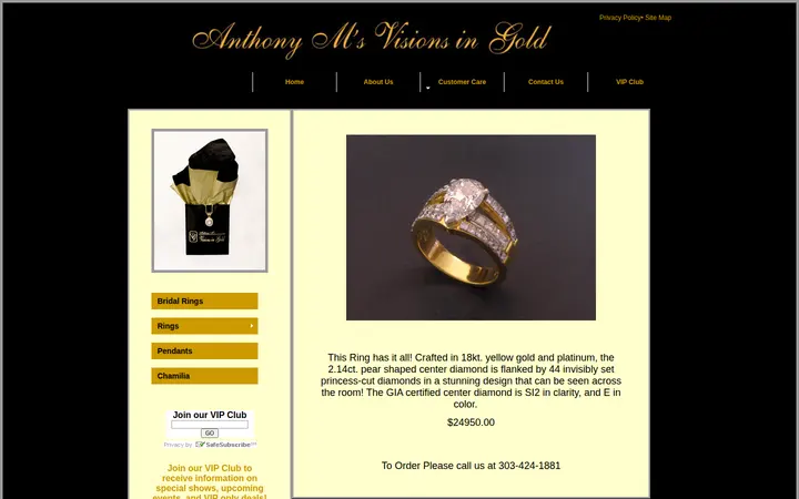 /Shopping/inventory%20pages/bridal%20rings/cc-35.html — Anthony M's Visions In Gold