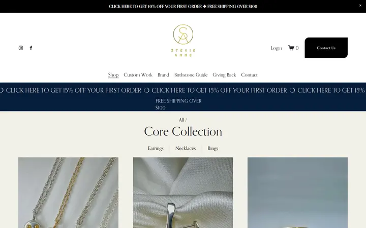 /shop/core-collection — Stevie Anne Jewelry Inc
