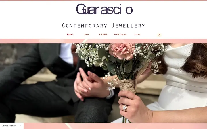 Website of Guarascio Jewelry