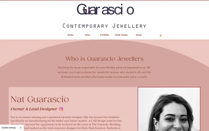 /about — Guarascio Jewelry