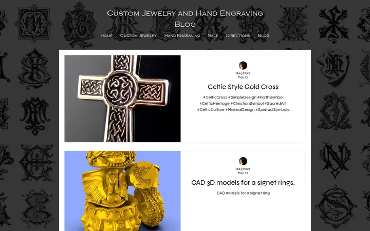 /custom-jewelry-blog/tags/custom-jewelry-craftsmanship — Custom Jewelry and Hand Engraving