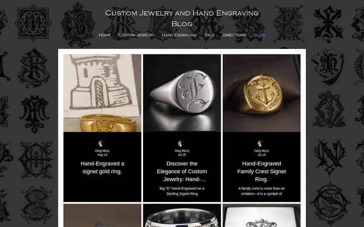 /custom-jewelry-blog — Custom Jewelry and Hand Engraving