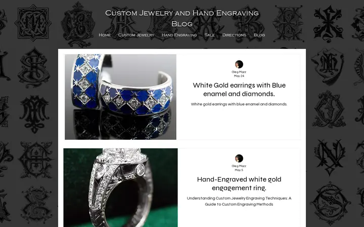 /custom-jewelry-blog/tags/engraving-artistry — Custom Jewelry and Hand Engraving