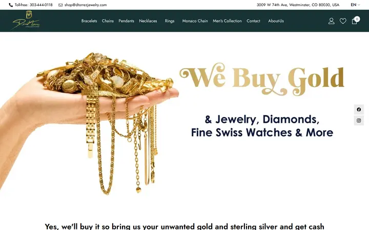 /pages/we-buy-gold-silver — Daniel Torrez Jewelry