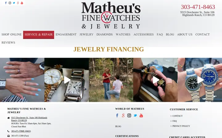 /jewelry-financing — Matheu's Fine Watches & Jewelry