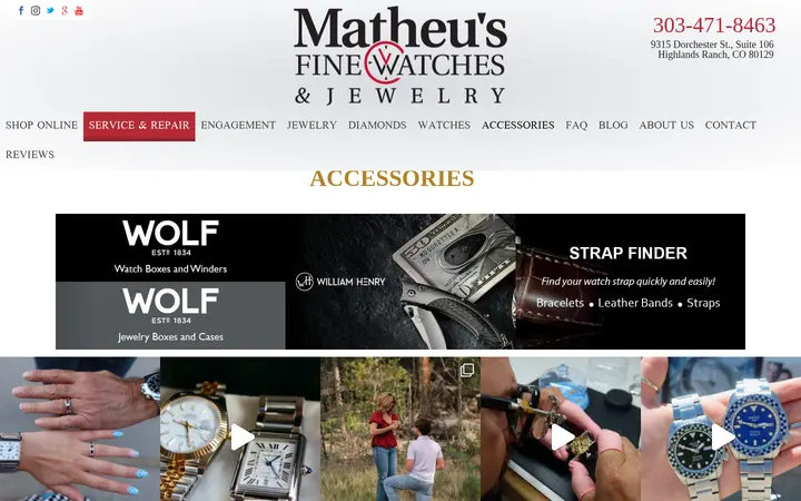 /watch-jewelry-accessories — Matheu's Fine Watches & Jewelry
