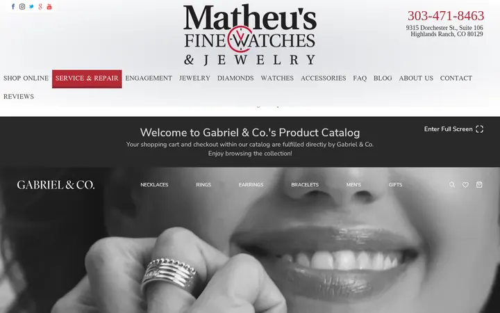 /gabriel-co-ny-jewelry — Matheu's Fine Watches & Jewelry