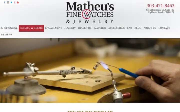/jewelry-repair — Matheu's Fine Watches & Jewelry