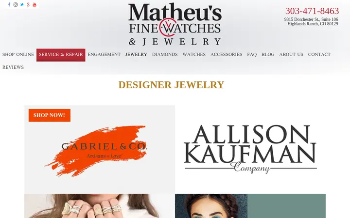 /fine-jewelry — Matheu's Fine Watches & Jewelry