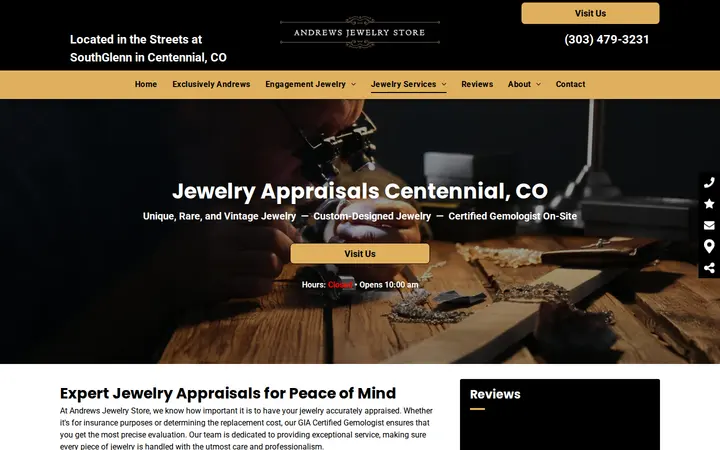 /appraisals — Andrews Jewelry Store - Custom Jewelry, Gold and Estate Buyers