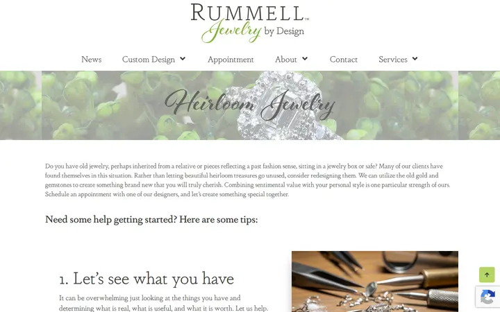 /heirloom-jewelry — RUMMELL Jewelry