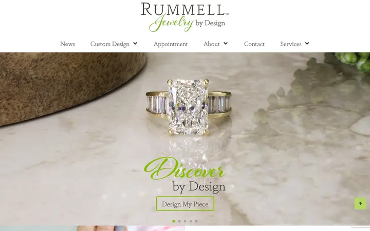 Website of RUMMELL Jewelry