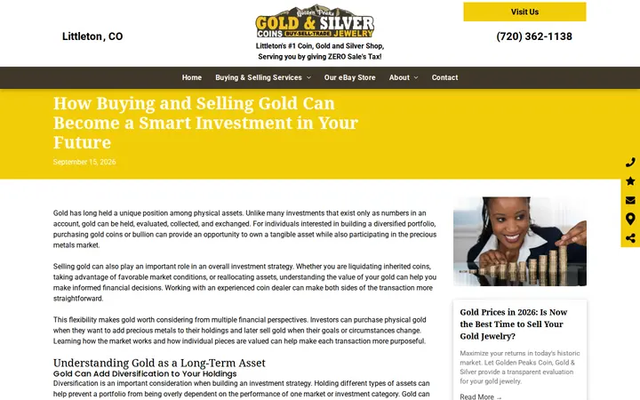 /how-buying-and-selling-gold-can-become-a-smart-investment-in-your-future — Golden Peaks Coin, Gold & Silver