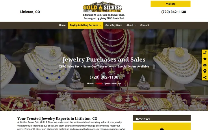 /jewelry — Golden Peaks Coin, Gold & Silver