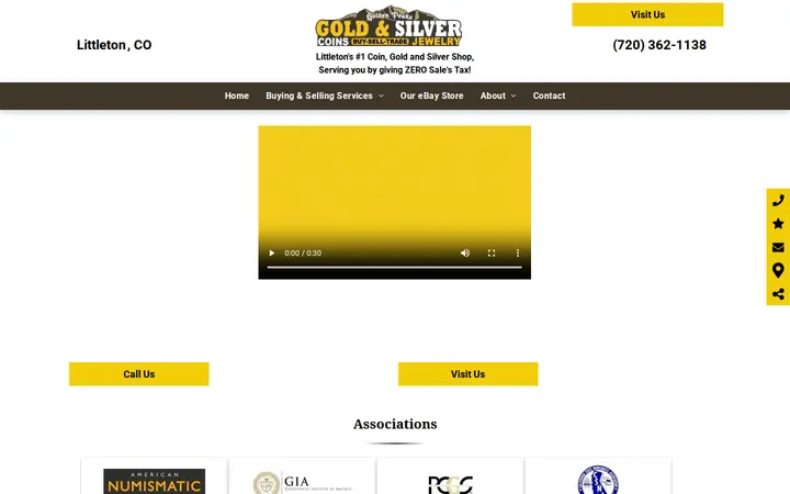 /hibu-video-splash — Golden Peaks Coin, Gold & Silver