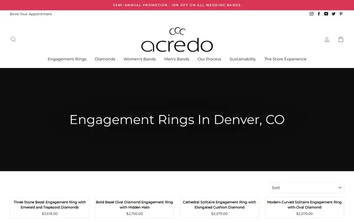 /collections/engagement-rings — acredo
